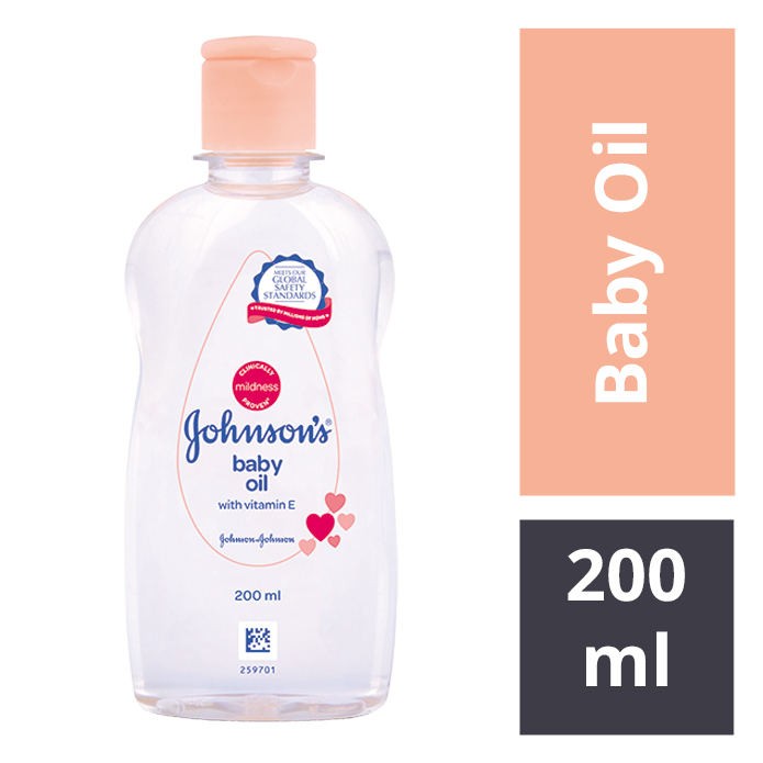 Johnson's Baby Oil With Vitamin E 200ml