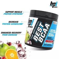 BPI Best BCAA, Blue Raspberry, 30 Serving Powder - (Blue Raspberry)