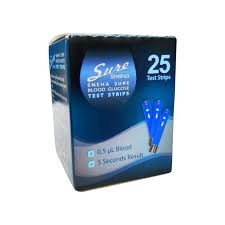 Sure Sneha Blood Glucose Test Strip – 25 Test