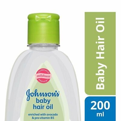 Johnson's Baby Hair Oil Enriched With Avacado & Pro Vitamine B5 200ml