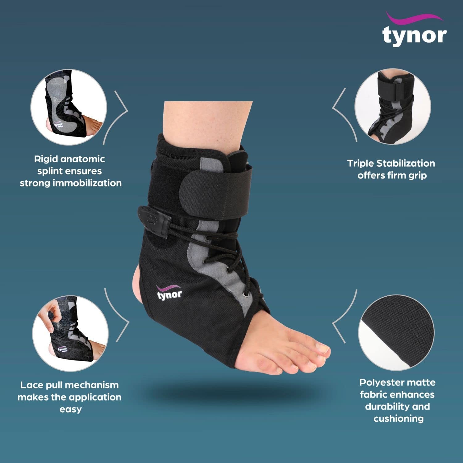 Ankle Brace Tynor (D-02)