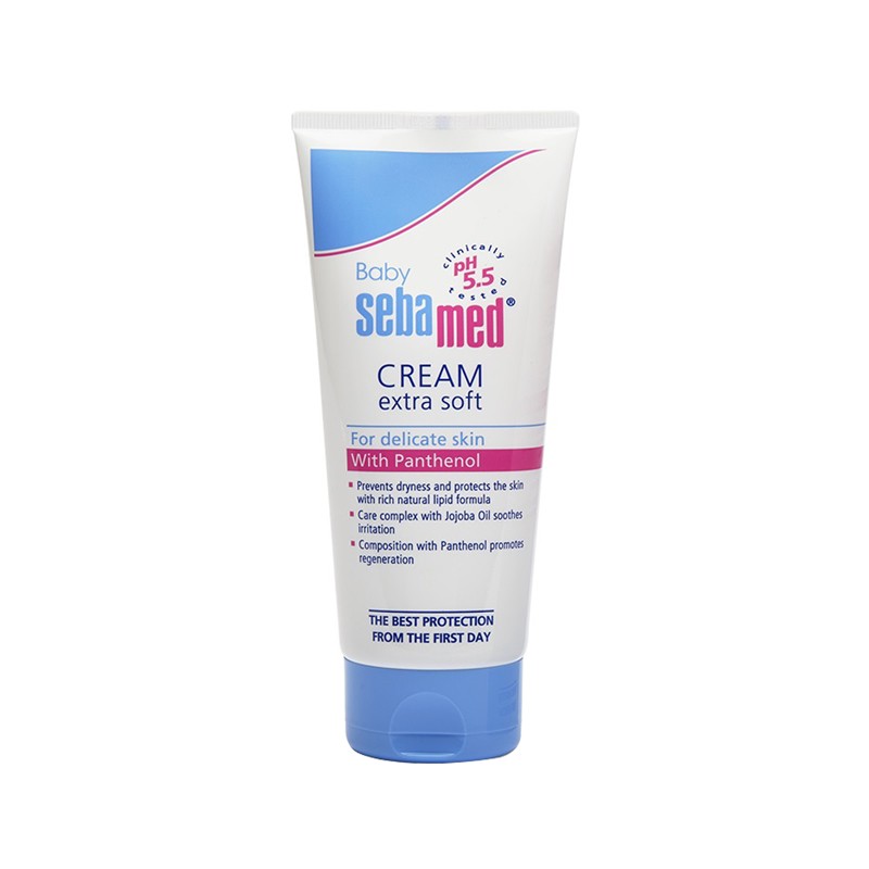Sebamed Extra Soft Baby Cream For Delicate Skin With Panthenol 200ml