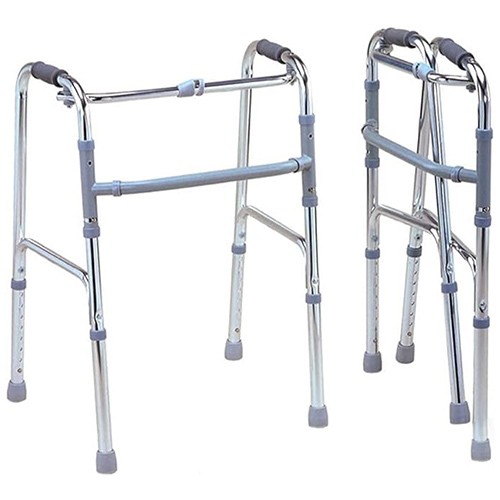 Phoenix Folding Walker with Wheel For Patient