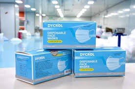 Surgical Mask 3 Layers With Nose Pin 50pcs Box (Dycrol)