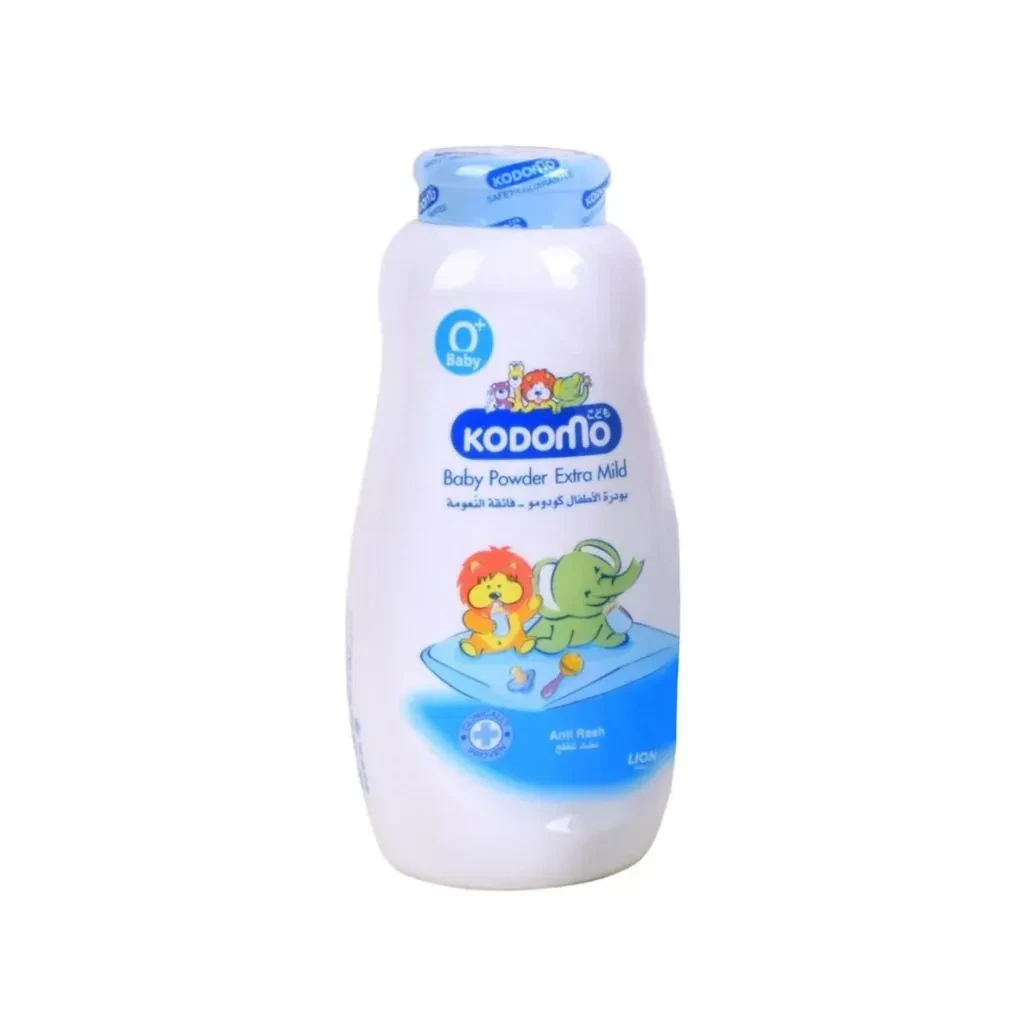 Kodomo Anti Rash Baby Powder Extra Mild For 0+ Baby 180ml