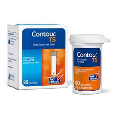 Contour TS Blood Glucose Test Strip-25T