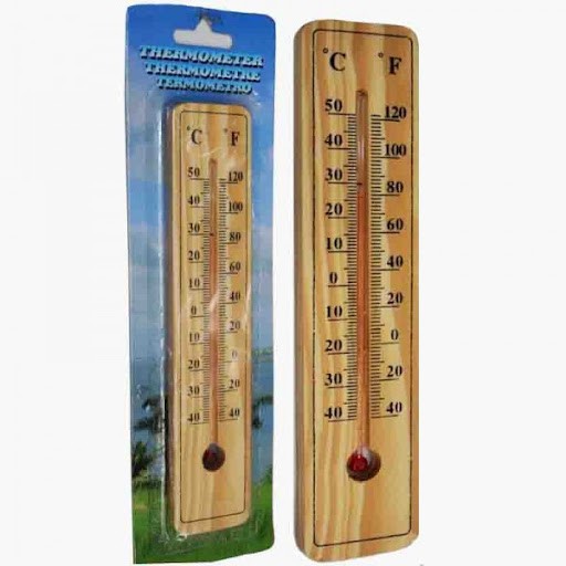 ROOM THERMOMETER WOOD