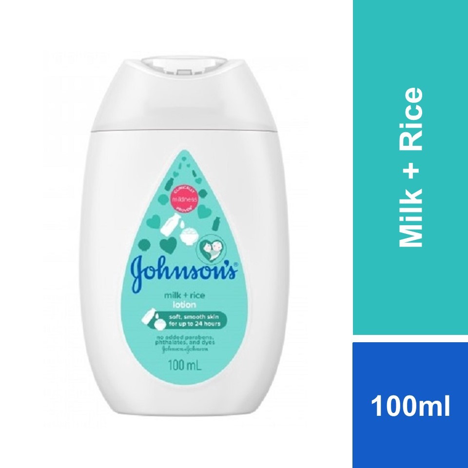 Johnson's Baby Milk And Rice Lotion 100ml