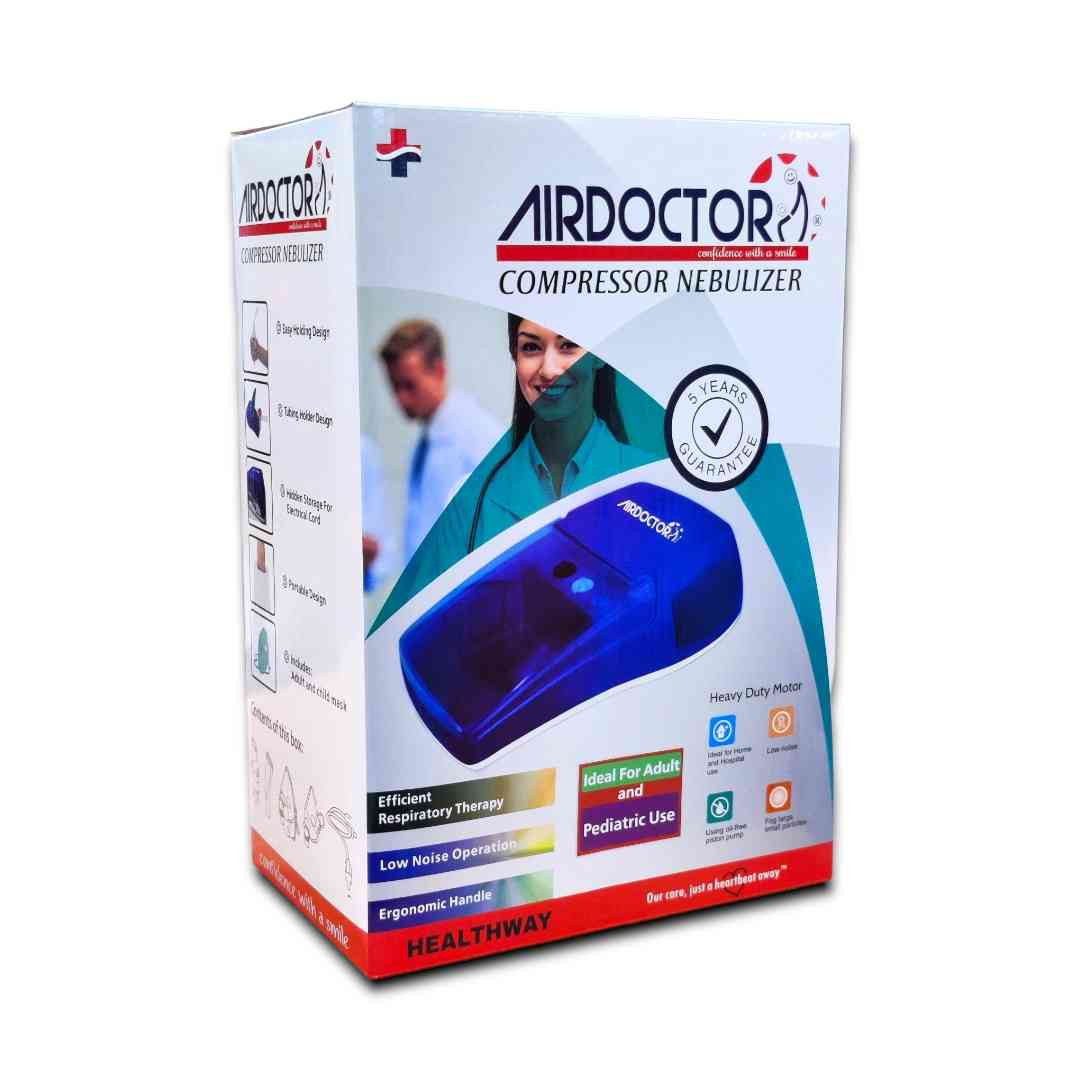 Air Doctor Heavy Duty Compressor Nebulizer-Blue