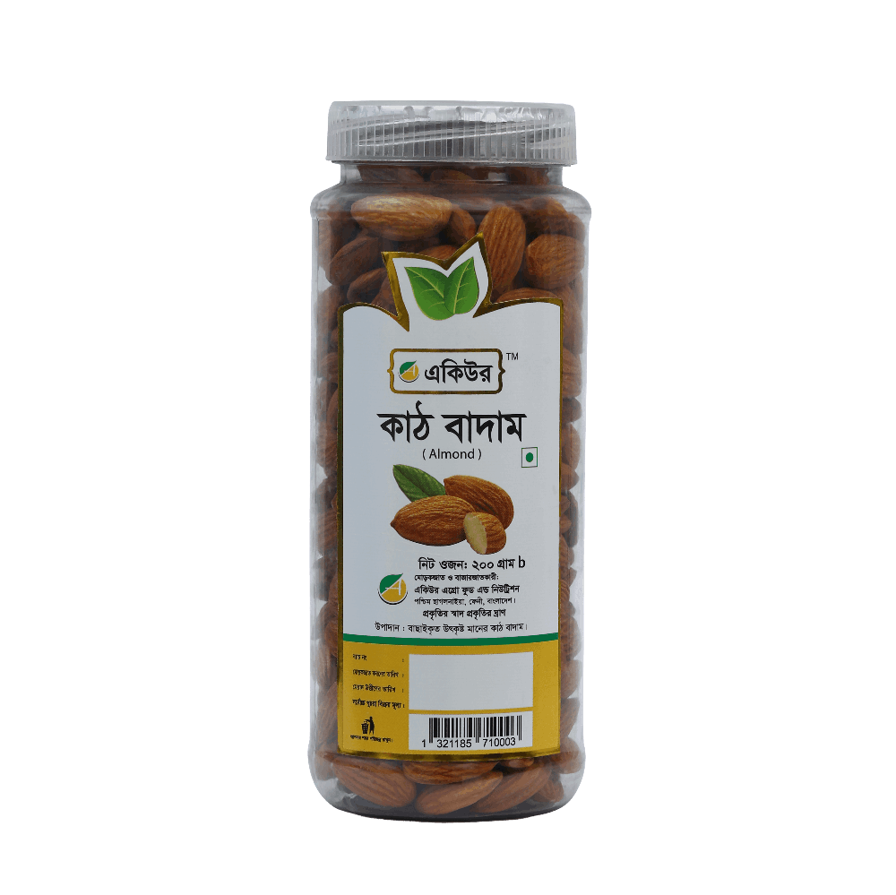 Acure Premium Almond - একিউর প্রিমিয়াম কাঠ বাদাম 500gm