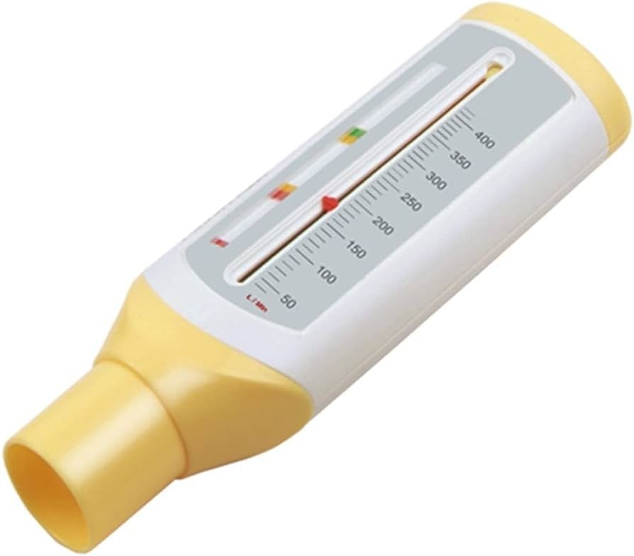 Peak Flow Meter To Measure How Air Flows From Your Lungs