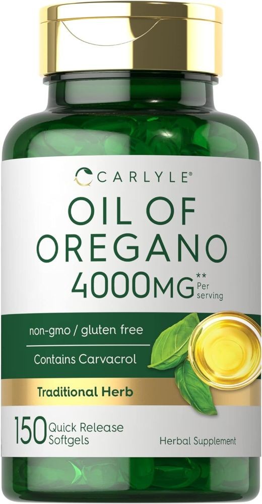 Carlyle Oil Of Oregano 4000mg | 150 Capsules