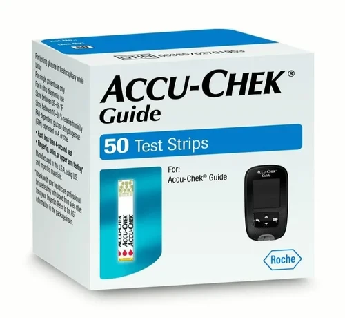 Accu-Chek Guide Blood Glucose Test Strips 50/Pc